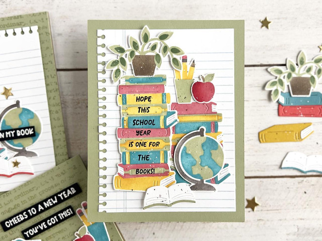Notepaper Background Stamp