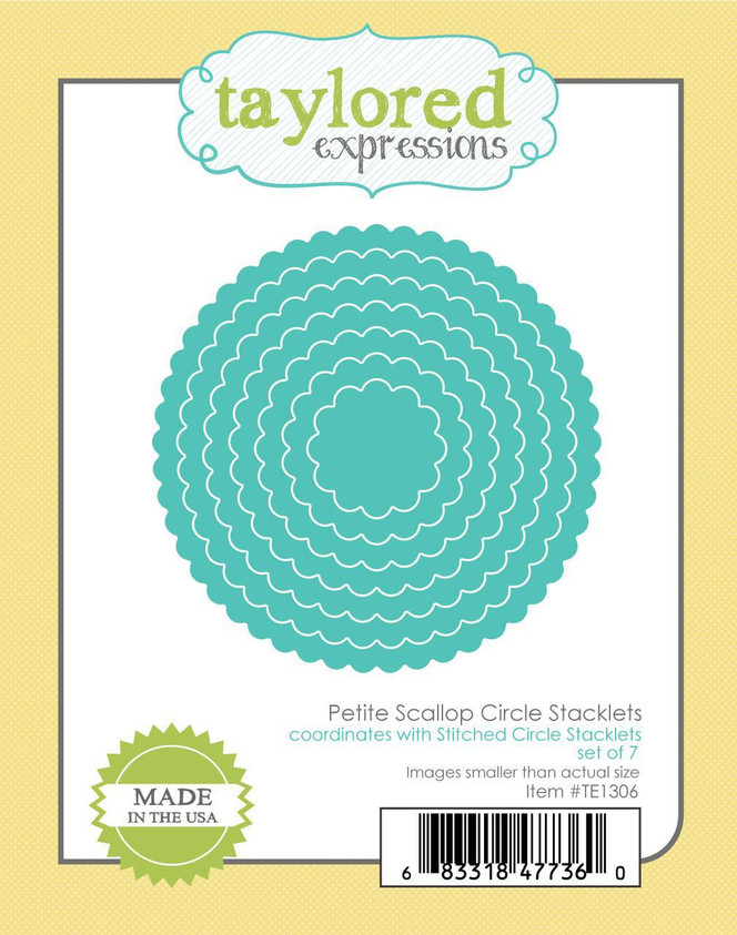 Petite Scallop Circle Stacklets Die Set