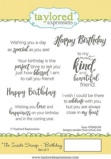 The Inside Scoop - Birthday