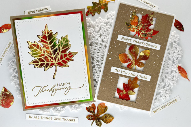 Mini Strips Stamp - Harvest