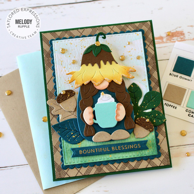 Mini Strips Stamp - Harvest