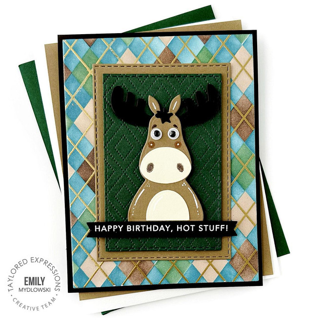 Simple Strips Stamp - Birthday