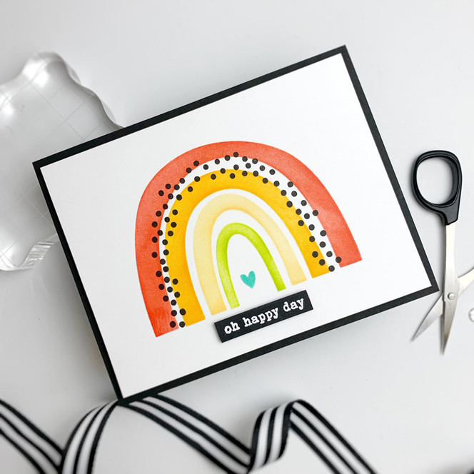 Masking Stencils - Make a Rainbow