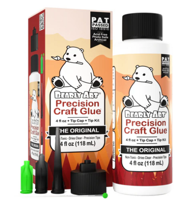 Bearly Art Precision Craft Glue - The Original