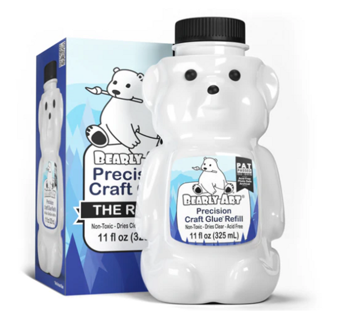 Bearly Art Precision Craft Glue - The Refill