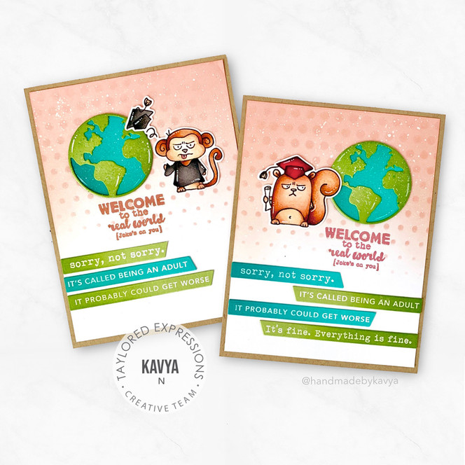 Simple Strips Stamp - Snarky