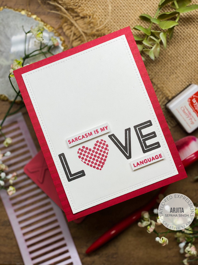 Simple Strips Stamp - Snarky