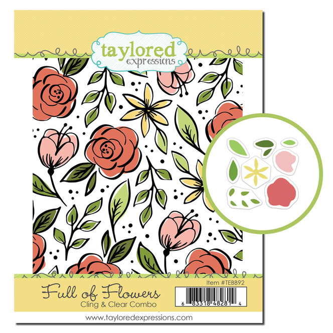 Full of Flowers Cling & Clear Combo