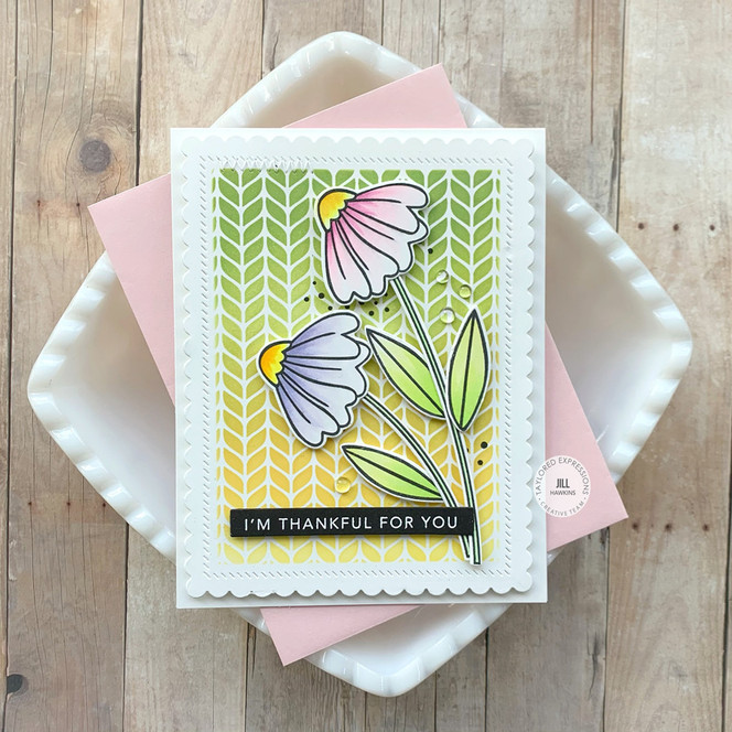 Mini Strips Stamp - You're the Best