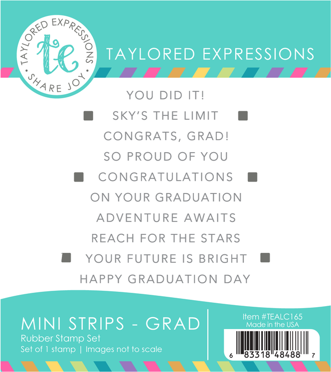 Mini Strips Stamp - Grad