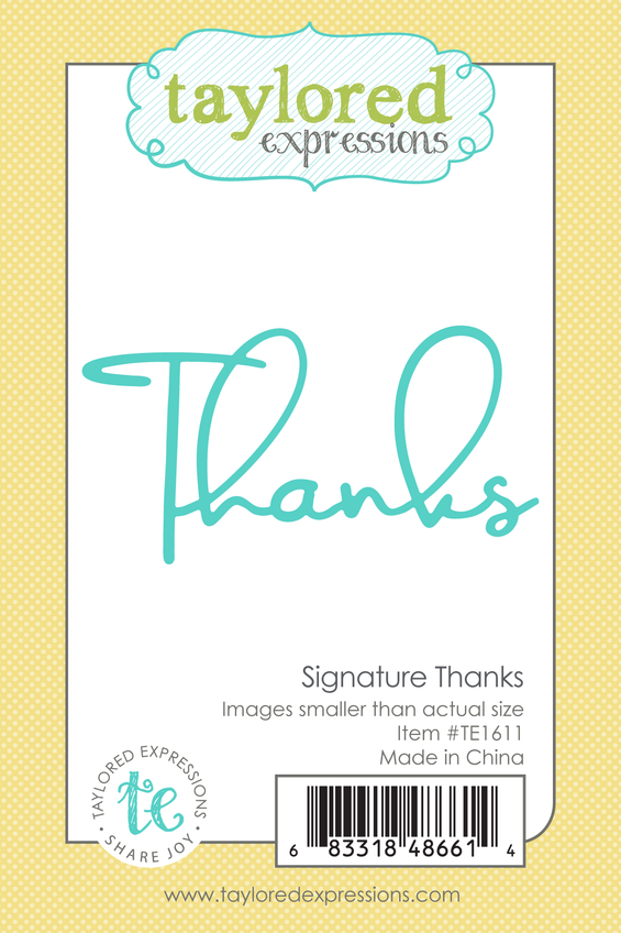 Signature Thanks Die