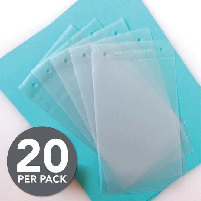 Simple Storage Stencil Sleeves - Mini Slim (Set of 20)