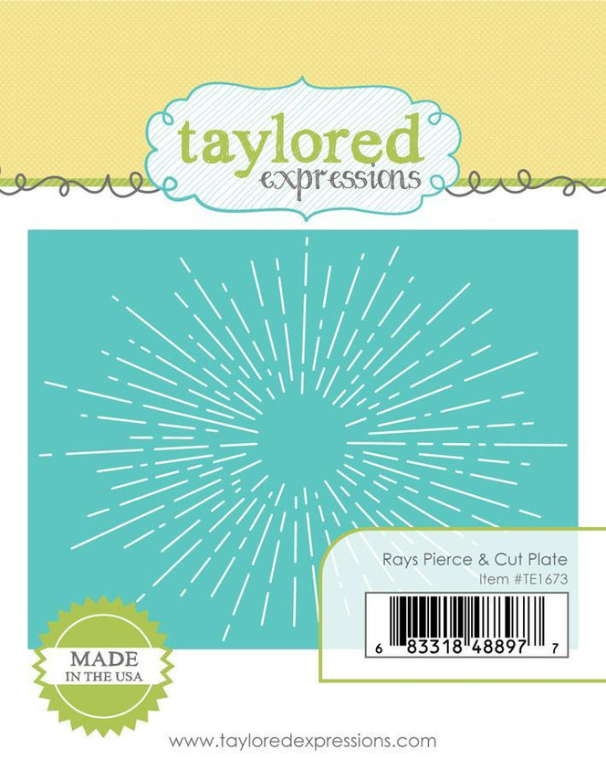 Rays Pierce & Cut Plate