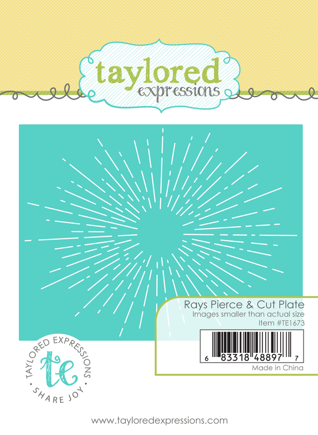 Rays Pierce & Cut Plate Die