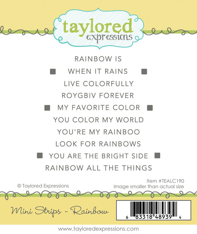 Mini Strips - Rainbow