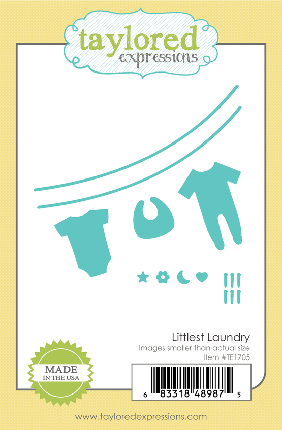 Littlest Laundry Die Set