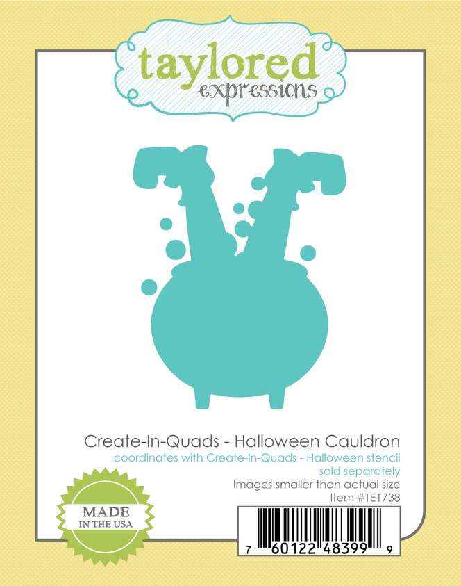 Create-in-Quads Halloween Cauldron Die