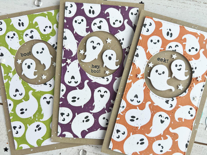 Ghost Gang Die & Clear Stamp Combo