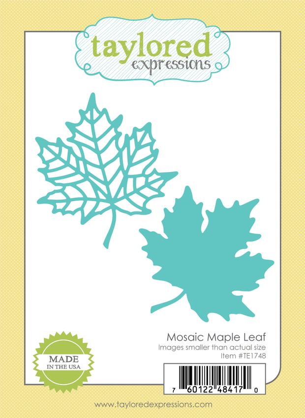 Mosaic Maple Leaf die