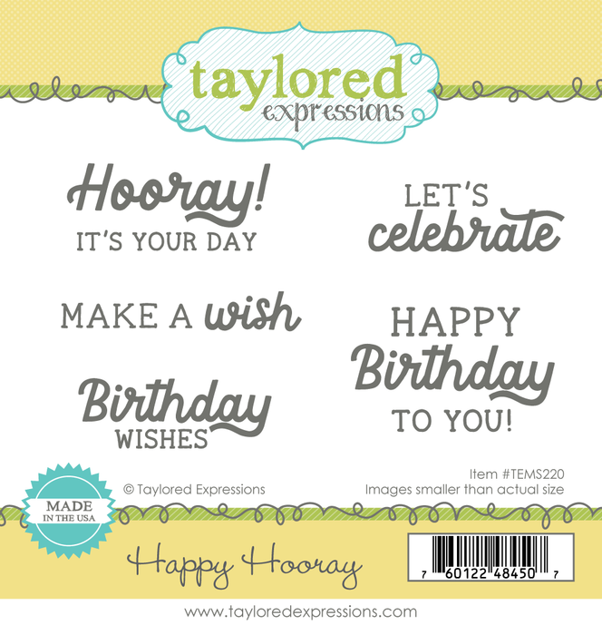 Happy Hooray stamp set