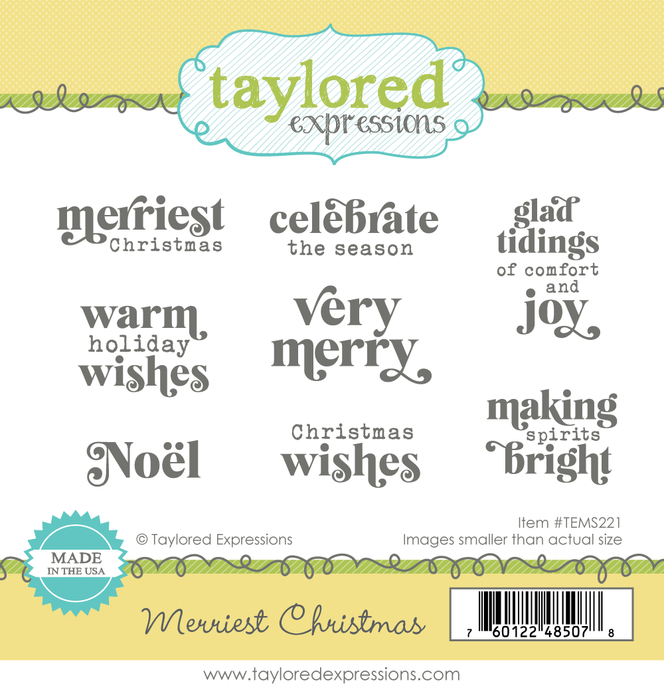 Merriest Christmas stamp