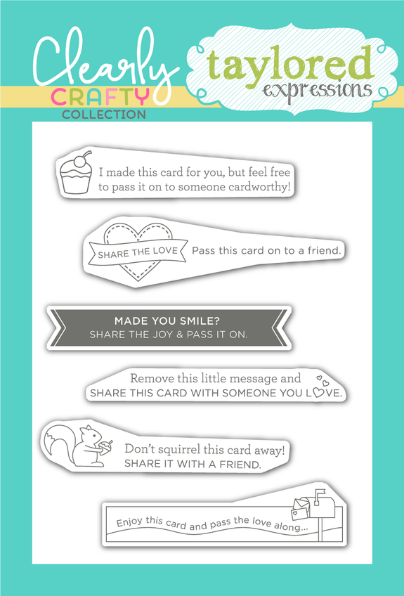 Cardworthy clear stamp set