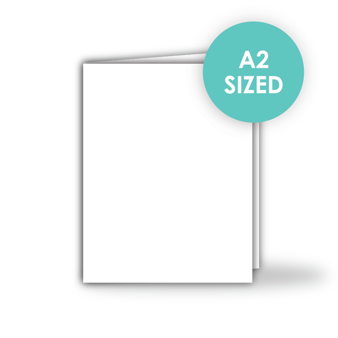 Heavyweight A2 Card Bases Sugar Cube (Side Fold)