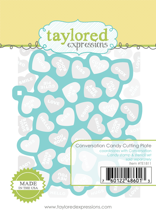 Conversation Candy Cutting Plate