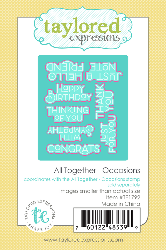 All Together Die - Occasions