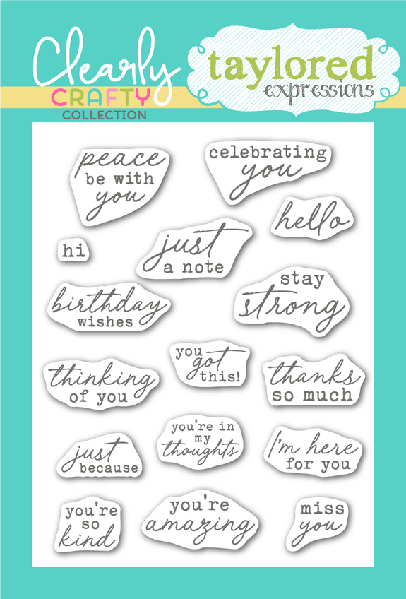 More Signature Sentiments stamp set