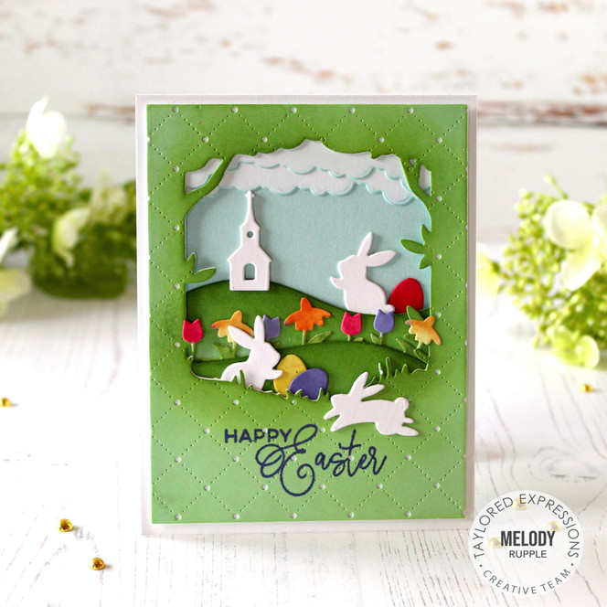 Easter Egg-stras Stamp Set