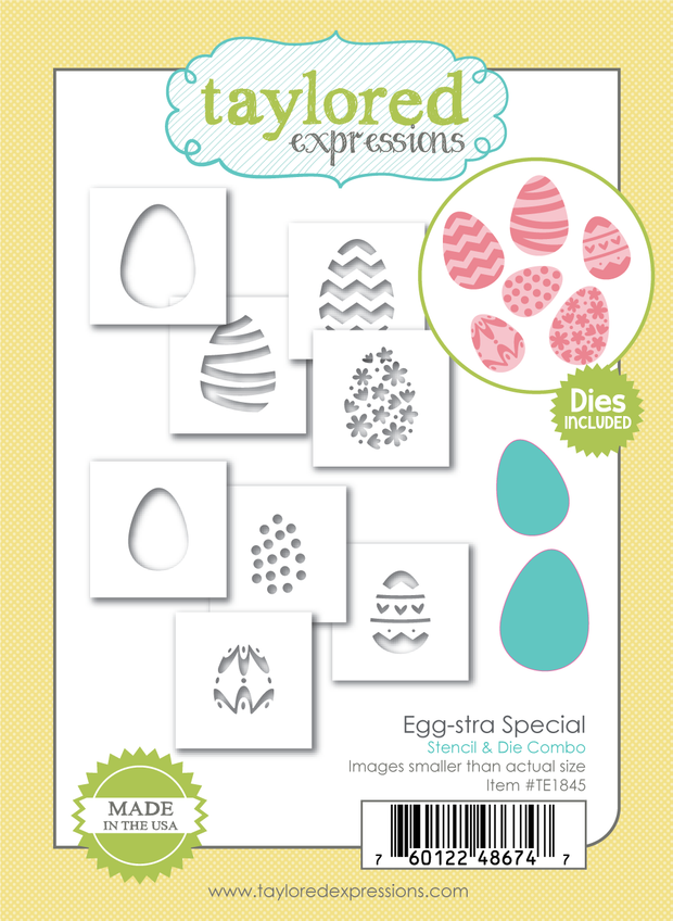 Egg-stra Special Stencil & Die Combo