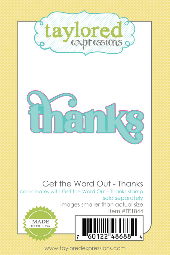 Get the Word Out - Thanks Die