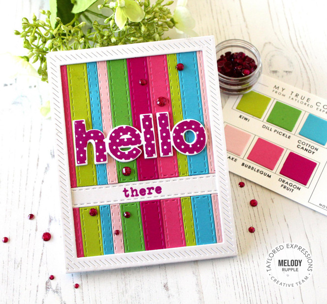 Easy Strips Die - 1/2" Stitched
