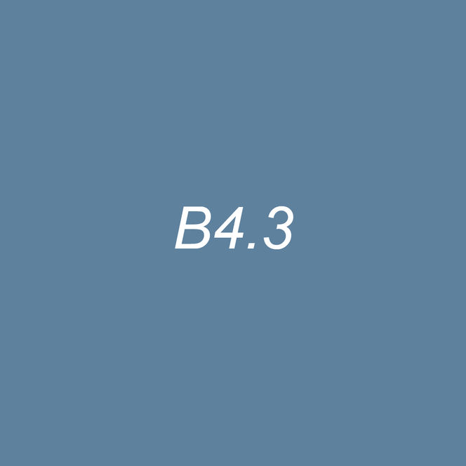 OLO Brush Half - B4.3 Vintage Blue