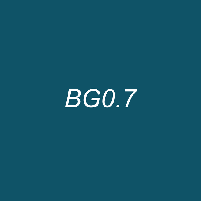 OLO Brush Half - BG0.7 Blue Iguana