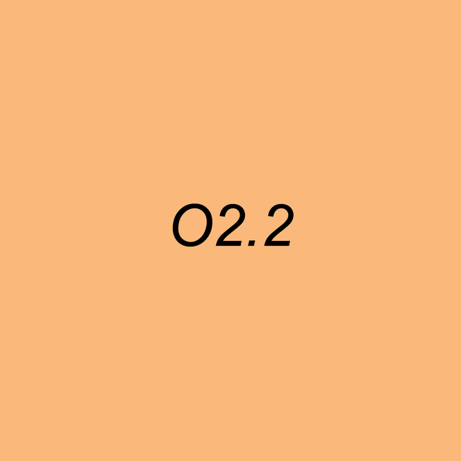 OLO Brush Half - O2.2 Cantaloupe