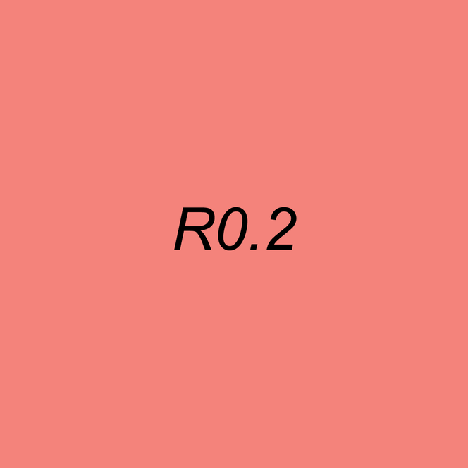 OLO Brush Half - R0.2 Pink Lemonade