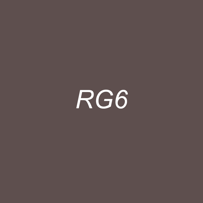 OLO Brush Half - RG6 Red Gray 6