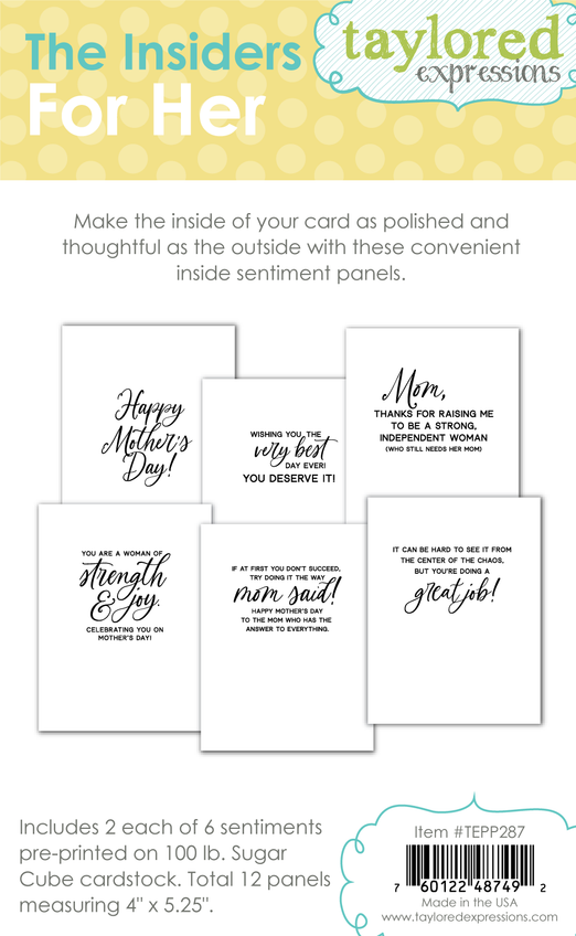 The Insiders - For Her panels