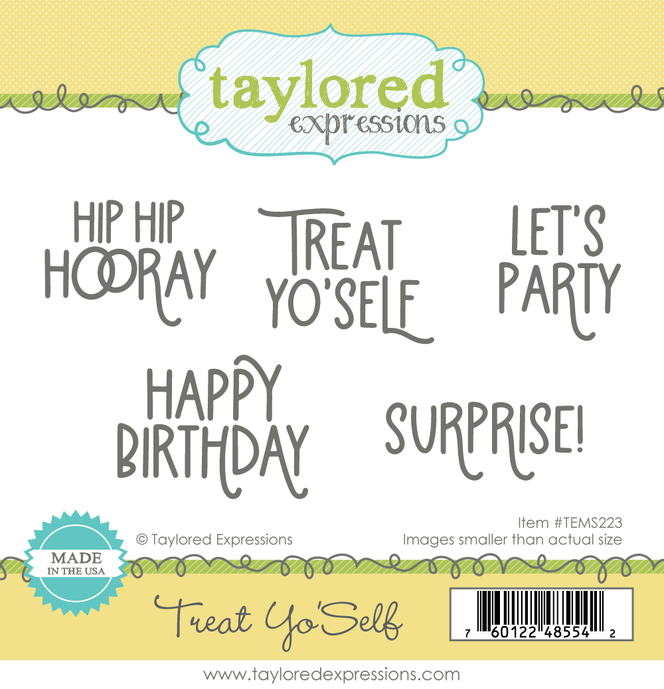Treat Yo' Self Stamp Set