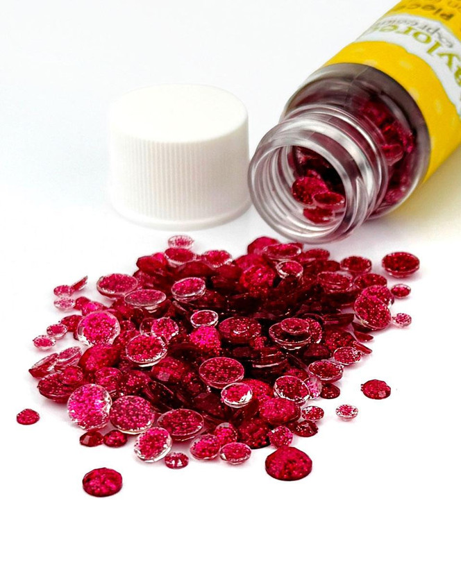 Bits & Pieces - Dragon Fruit Glitter Drops