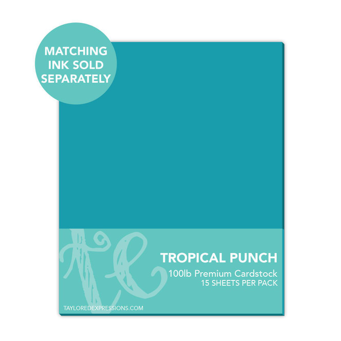 TE Premium Cardstock - Tropical Punch