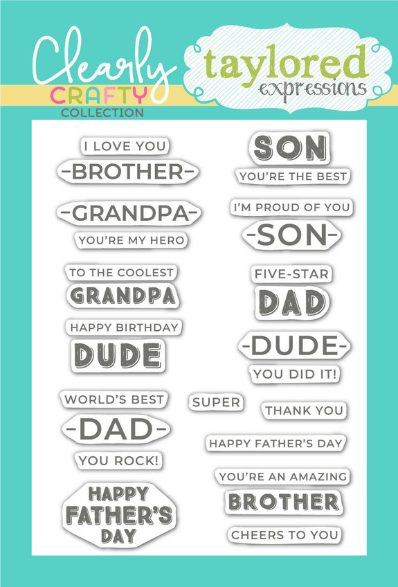 Mix & Match Stamp Set - For Him