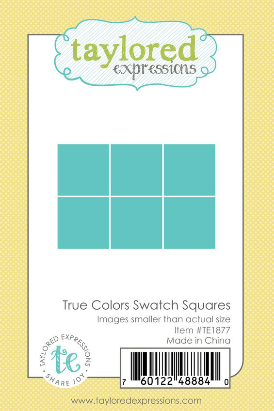 True Colors Swatch Squares Die