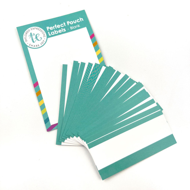 Perfect Pouch Labels - Blank