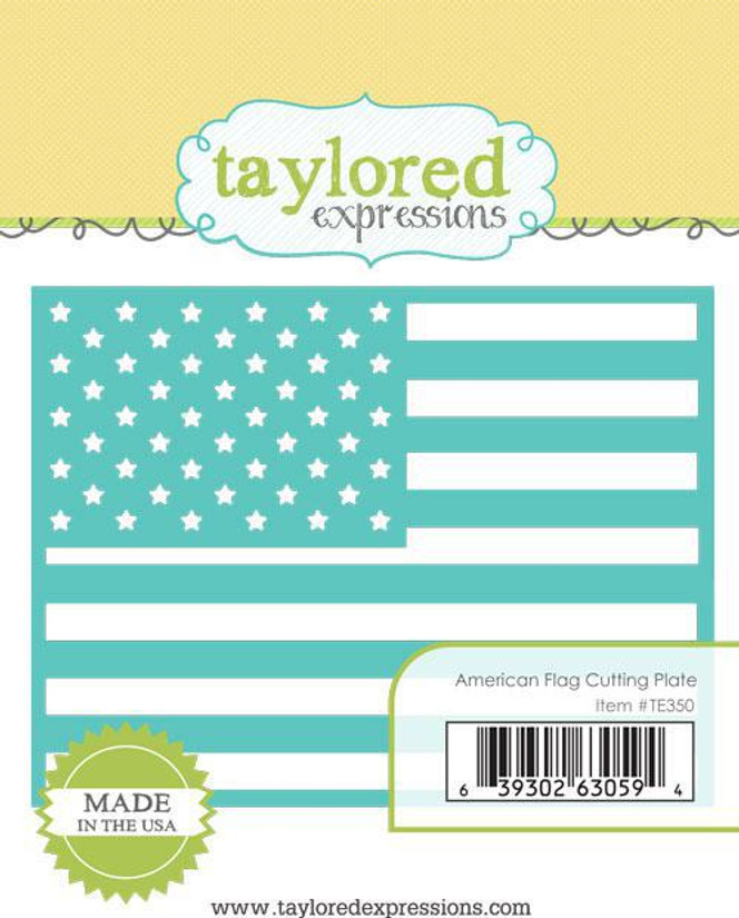 American Flag Cutting Plate Die
