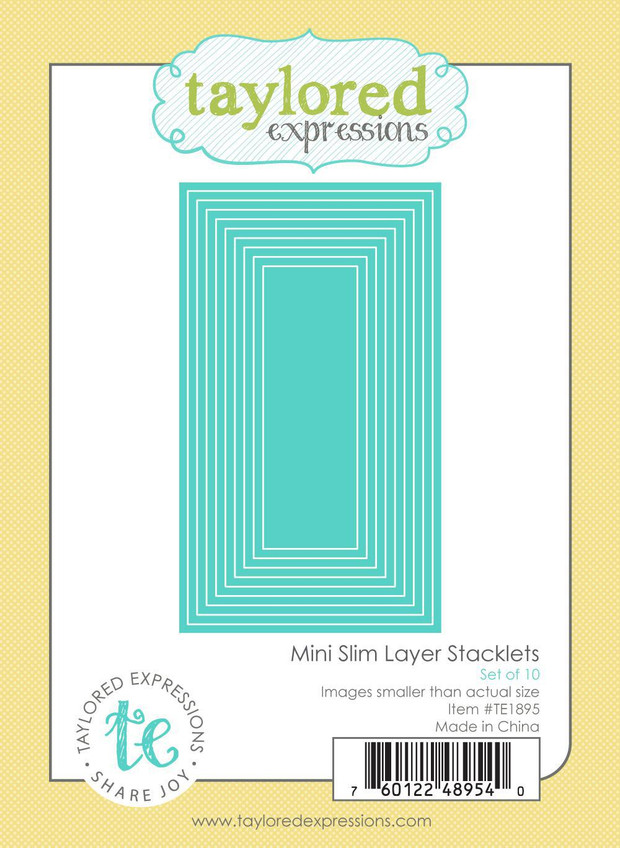 Mini Slim Layer Stacklets Die Set