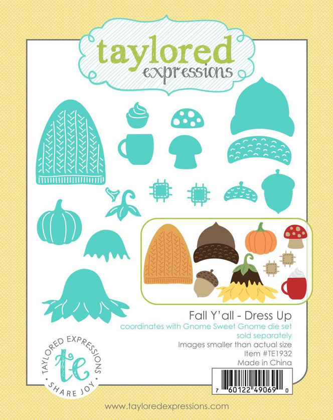 Fall Y'all - Dress Up Die Set