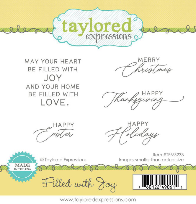 Filled with Joy Stamp Set